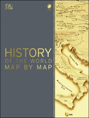 cover image of Smithsonian - History of the World Map by Map